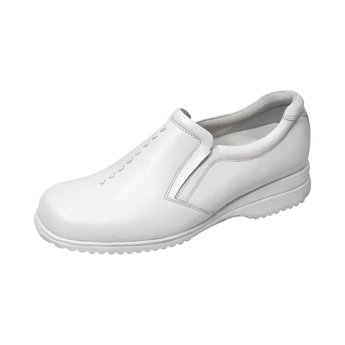 24 HOUR COMFORT Molly Women's Wide Width Leather Slip-On Shoes