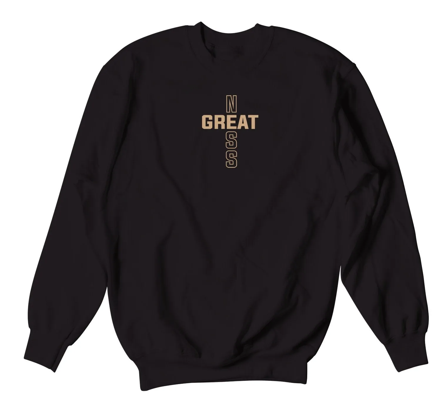500 Stone Greatness Cross Sweater