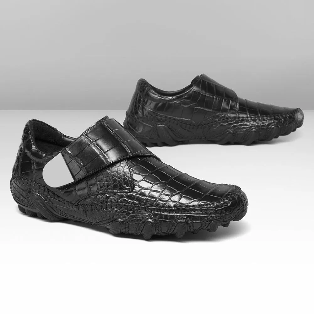 6 CM / 2.36 Inches CMR CHAMARIPA height increasing shoes for men invisible heel crocodile leather formal shoes