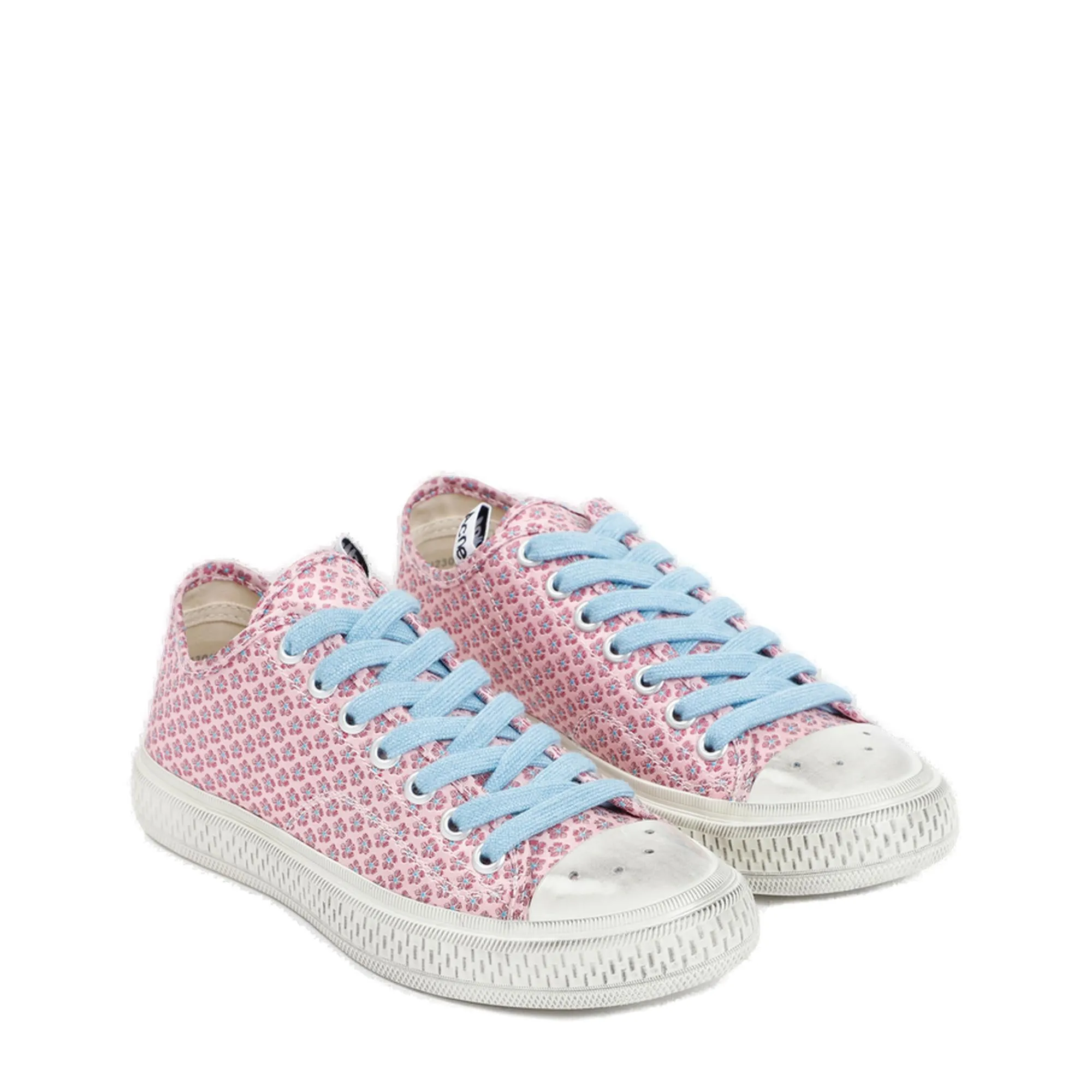 Acne Studios Low-Top Distressed Sneakers