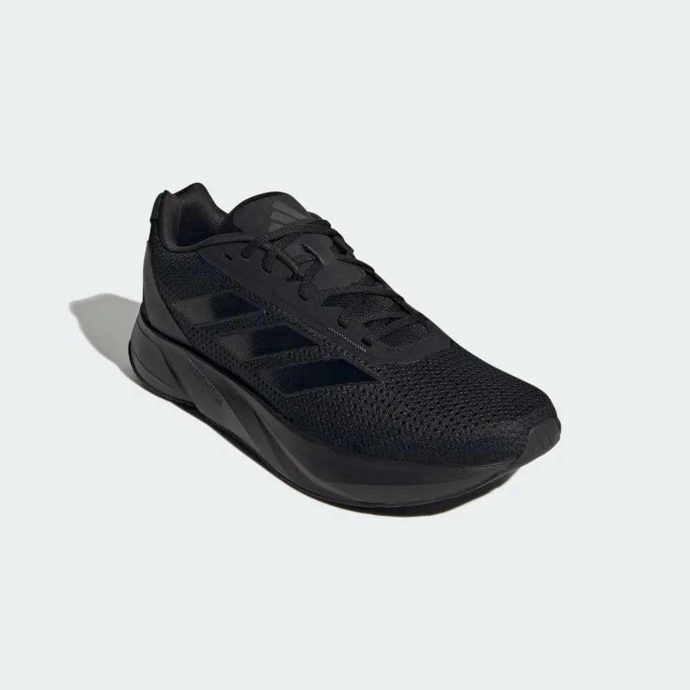 adidas Men's Duramo SL Running Sneaker, Black/Black/White, 10.5