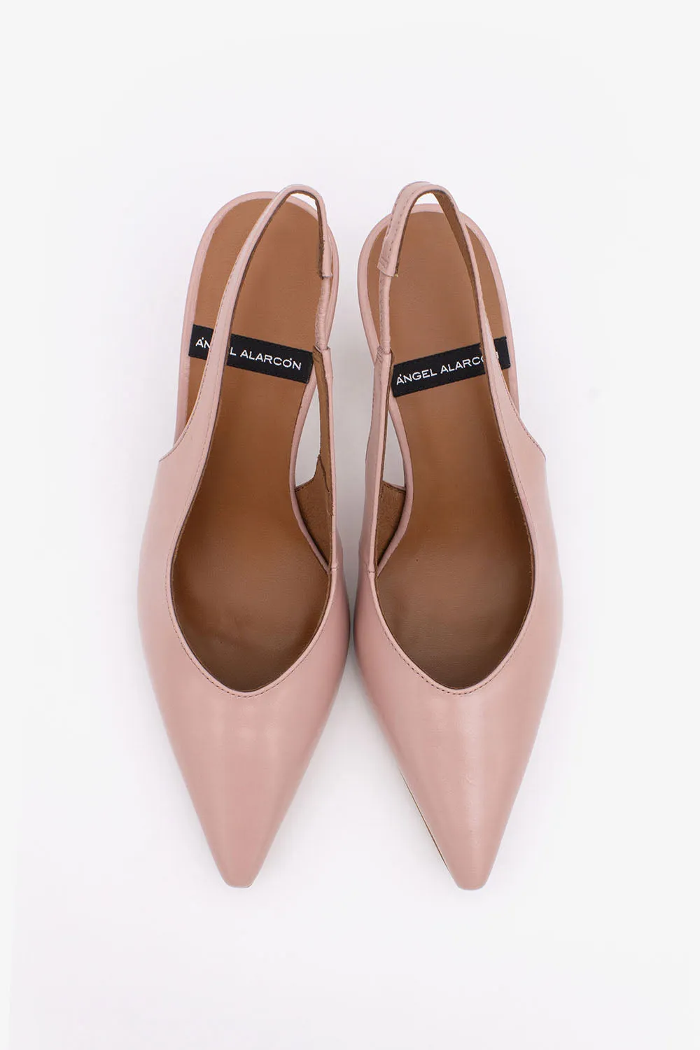 Angel Alarcon Rose Pink Sling Back |25066458R