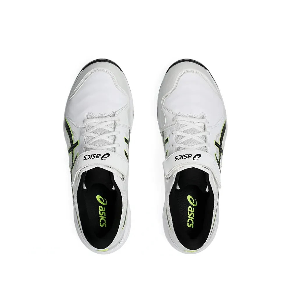 ASICS Men's Speed Menace FF Cricket Shoe (White/Black)