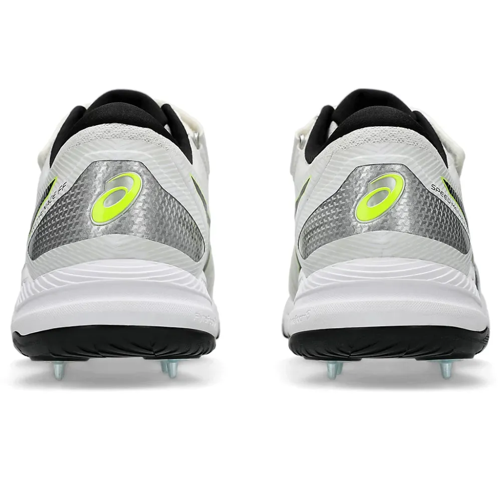 ASICS Men's Speed Menace FF Cricket Shoe (White/Black)