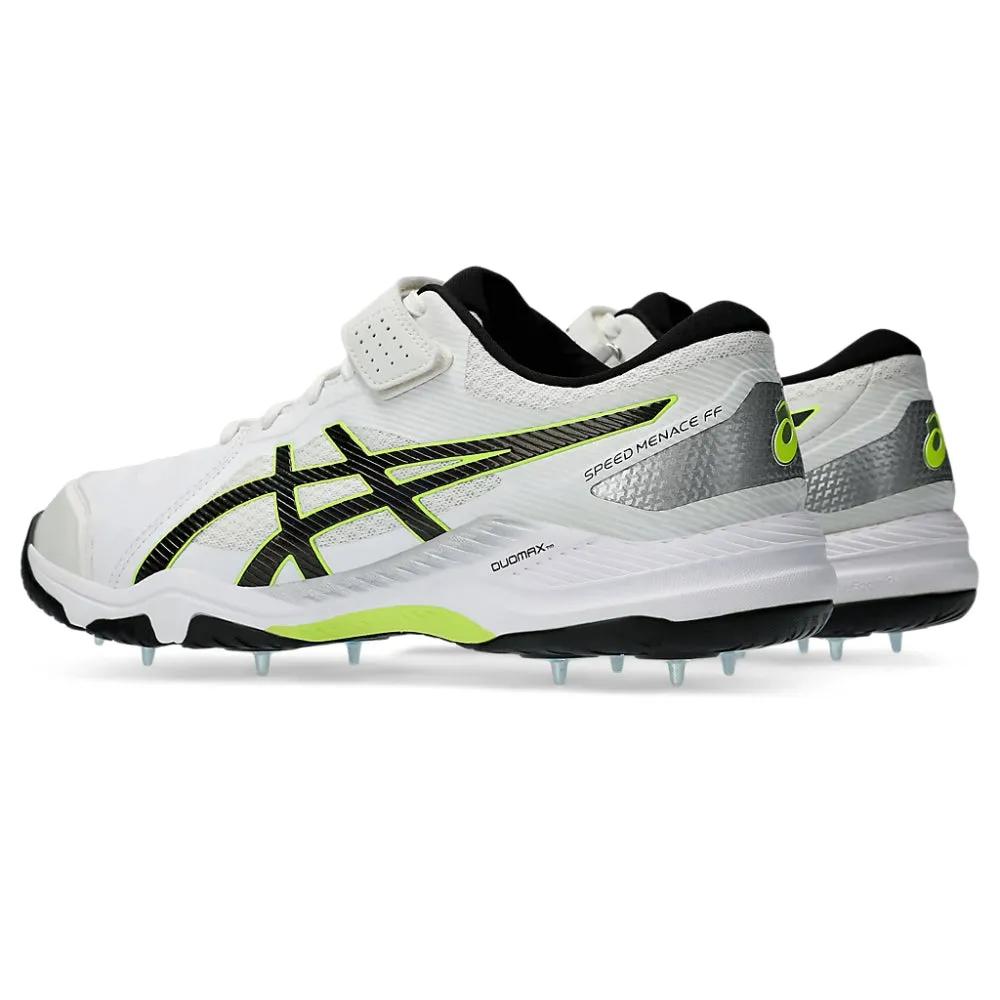 ASICS Men's Speed Menace FF Cricket Shoe (White/Black)