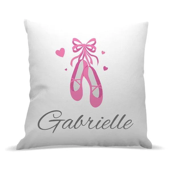 Ballet Shoes Premium Cushion Cover (Temporarily Out of Stock)