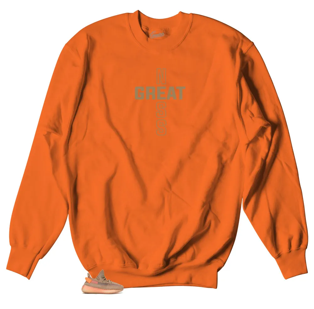 Boost Clay Greatness Cross Sweater