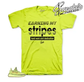 Boost Frozen Yellow Earning MY Stripes Shirt