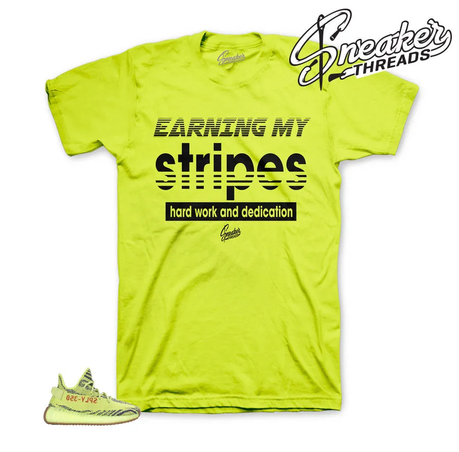 Boost Frozen Yellow Earning MY Stripes Shirt