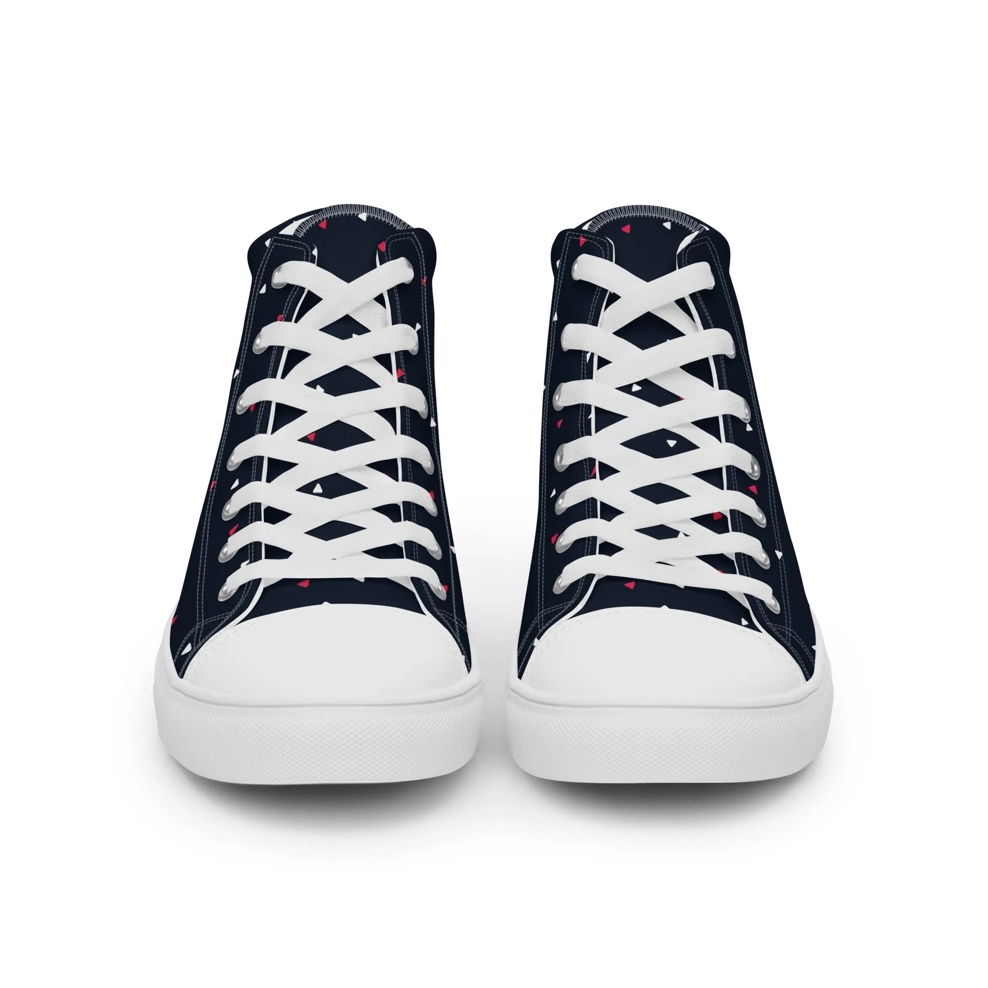 CELEBRATE GOOD TIMES Men’s High Top Canvas Shoes