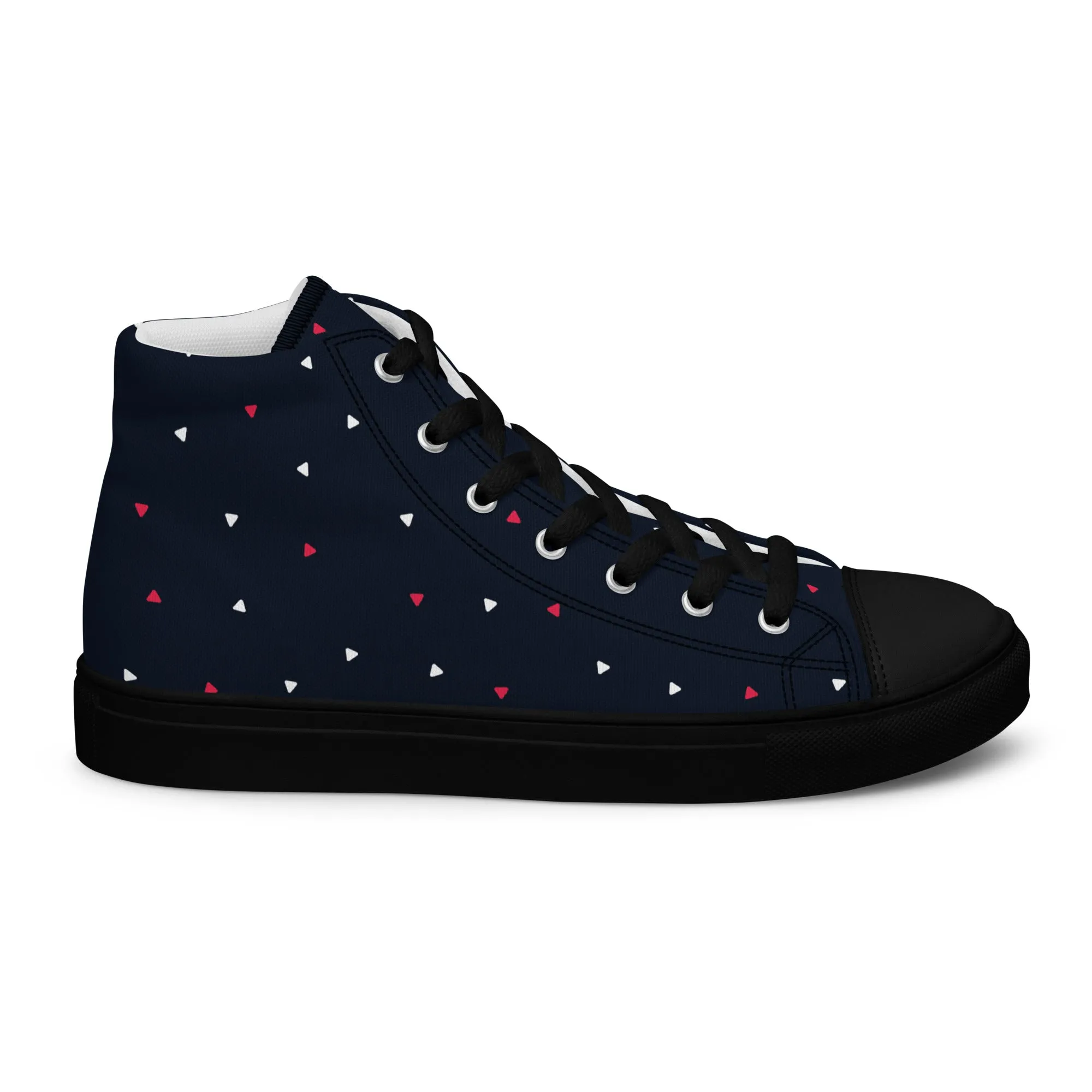 CELEBRATE GOOD TIMES Men’s High Top Canvas Shoes