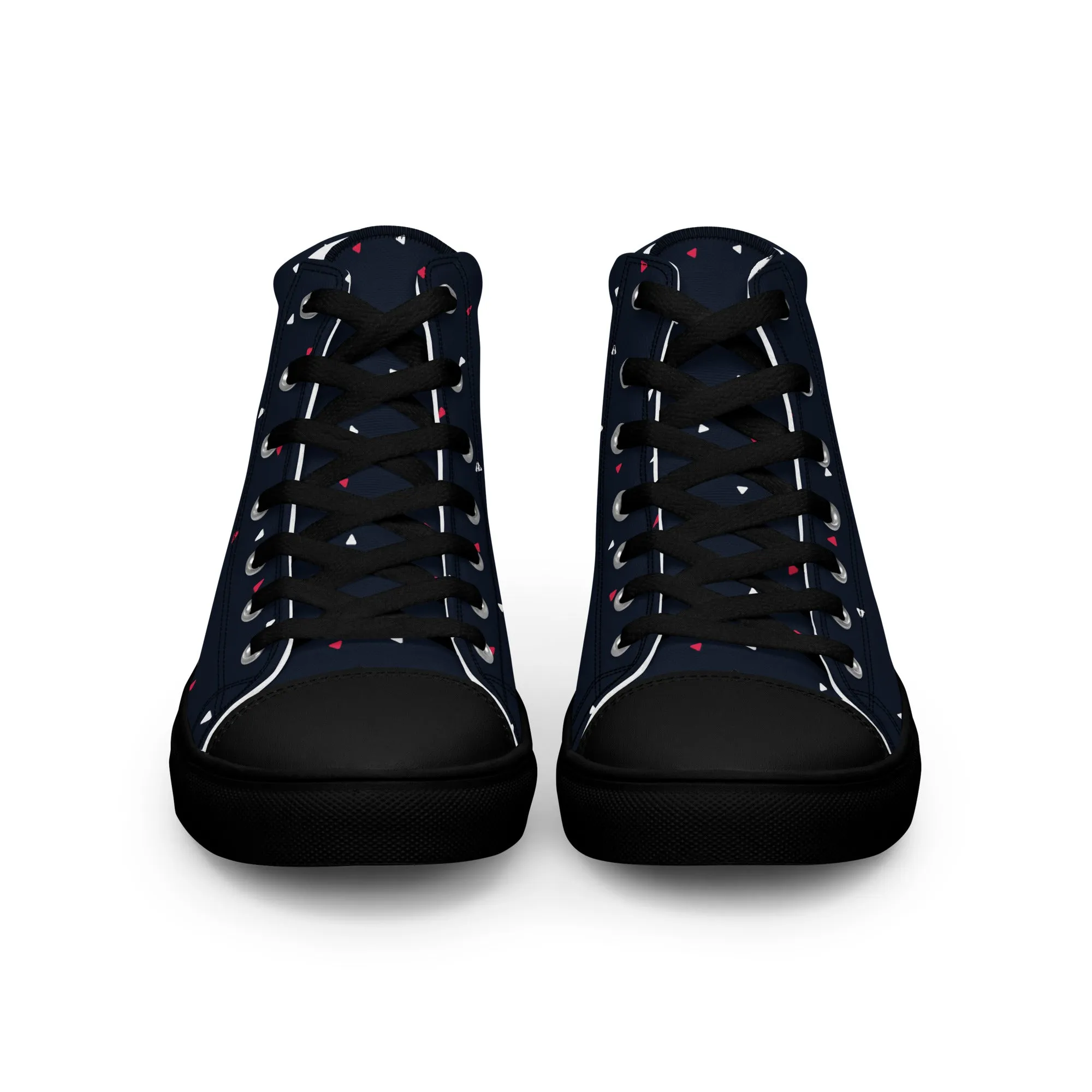 CELEBRATE GOOD TIMES Men’s High Top Canvas Shoes