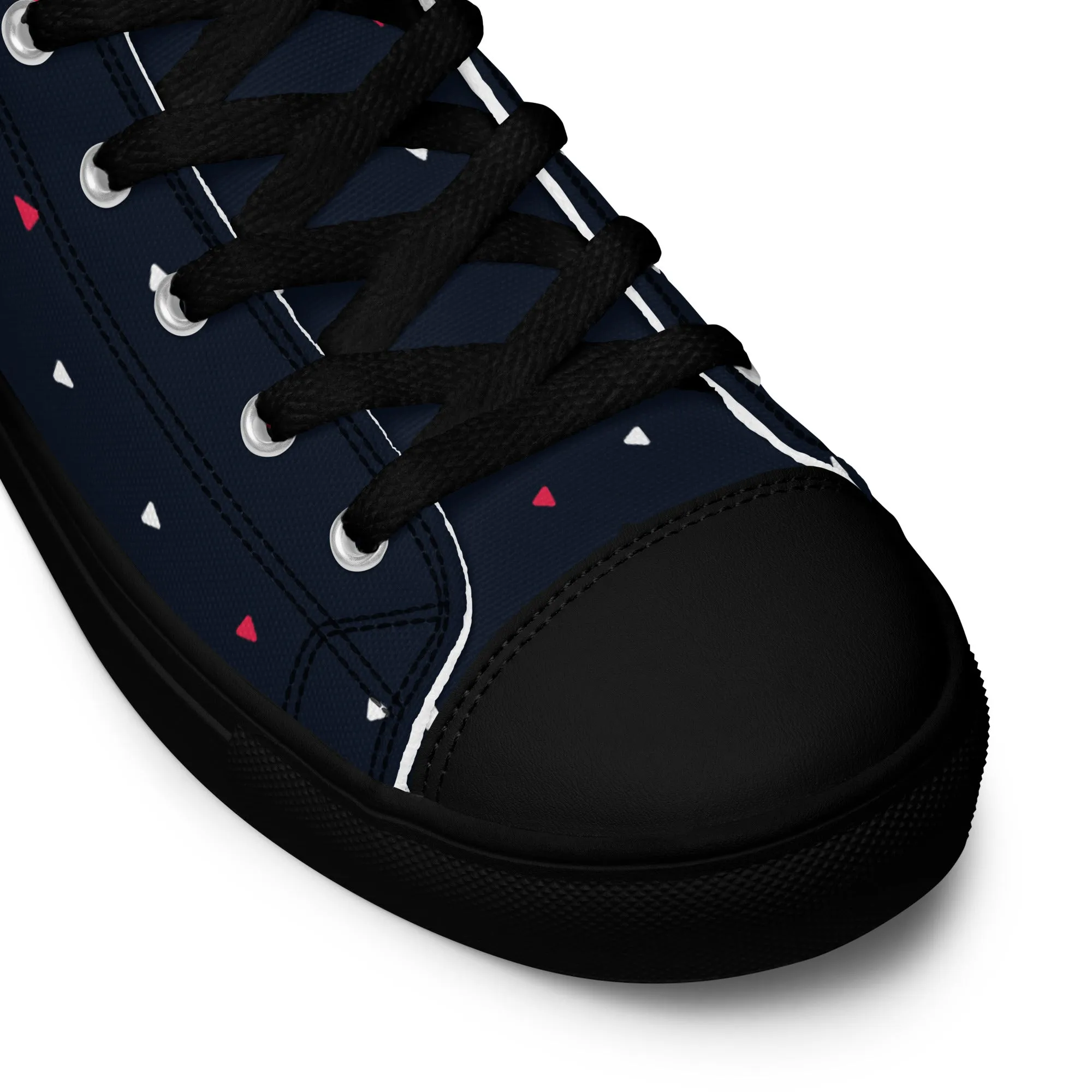 CELEBRATE GOOD TIMES Men’s High Top Canvas Shoes