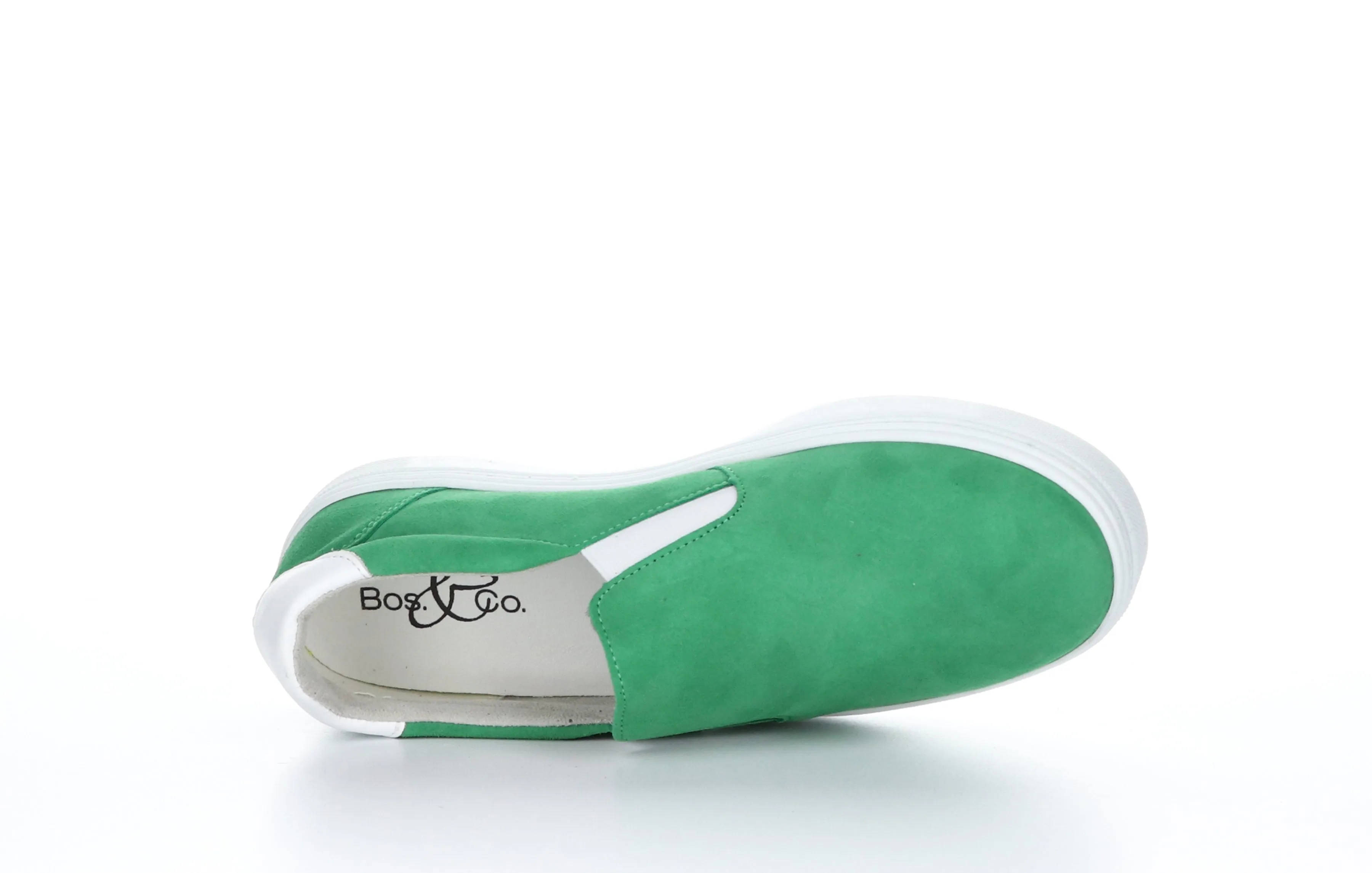 CHUSKA Green Slip-on Shoes|CHUSKA Chaussures �� Enfiler in Vert