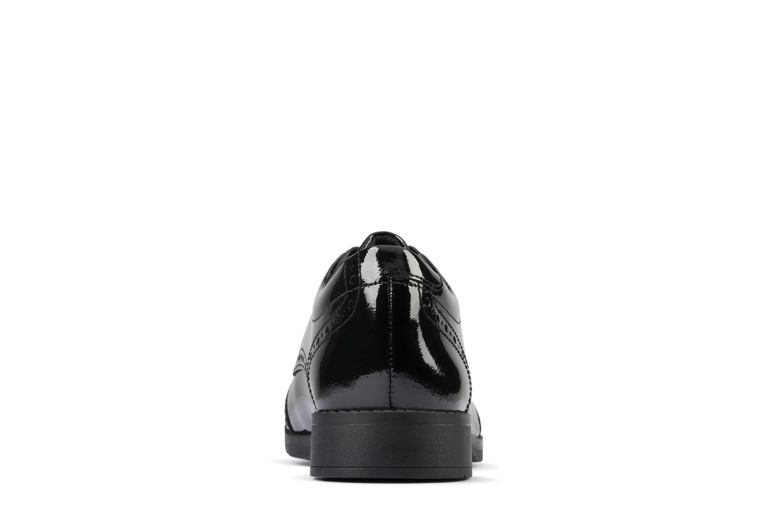 Clarks Aubrie Craft Y Black Patent
