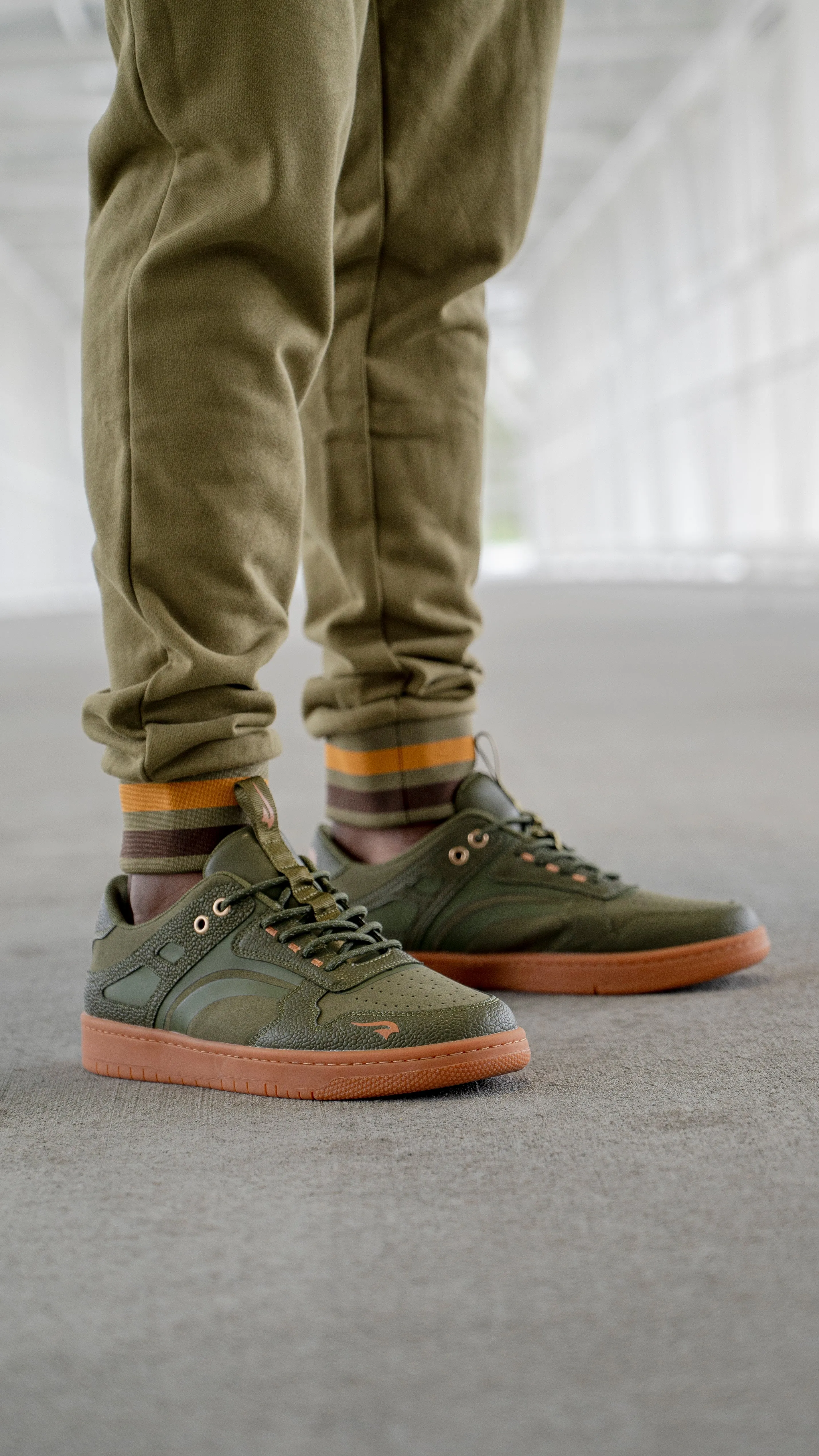 Consistent Progress Olive Tee, and Olive Classic Joggers Combo (Shoe Not Included)