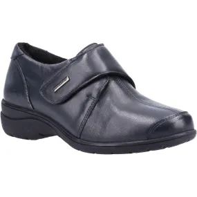 Cotswold Womens Cranham 2 Black Waterproof Velcro Shoes