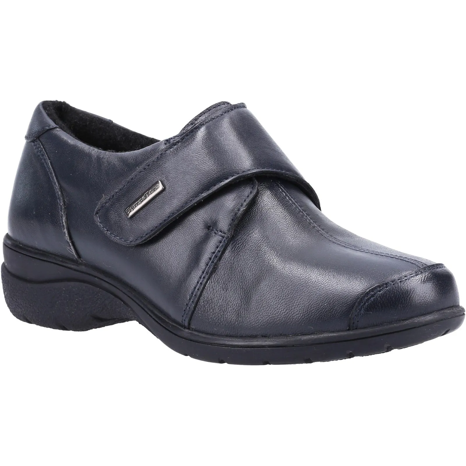 Cotswold Womens Cranham 2 Black Waterproof Velcro Shoes