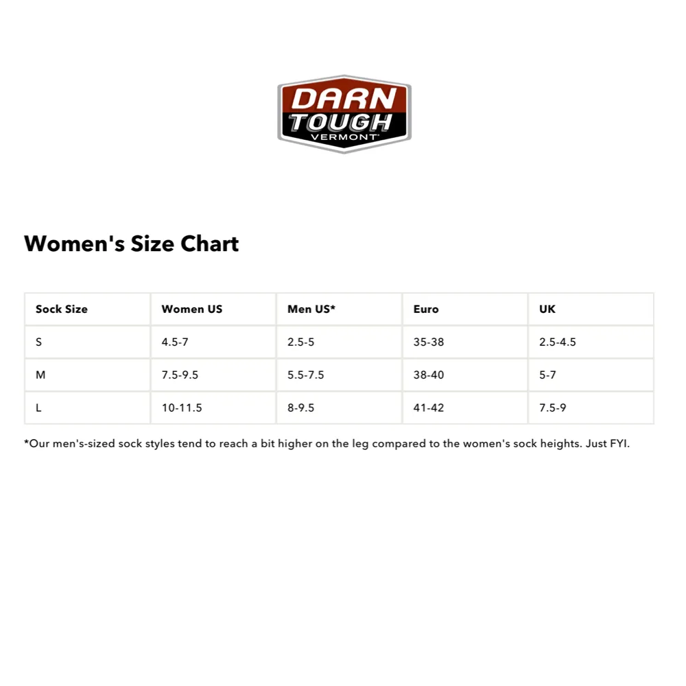 Darn Tough Women's No Show Hidden Lightweight Lifestyle Sock in Glacier