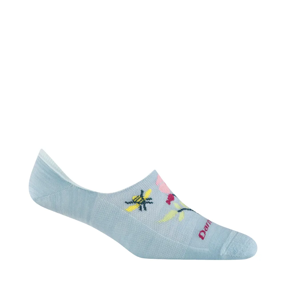 Darn Tough Women's No Show Hidden Lightweight Lifestyle Sock in Glacier