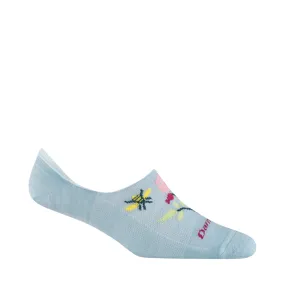 Darn Tough Women's No Show Hidden Lightweight Lifestyle Sock in Glacier