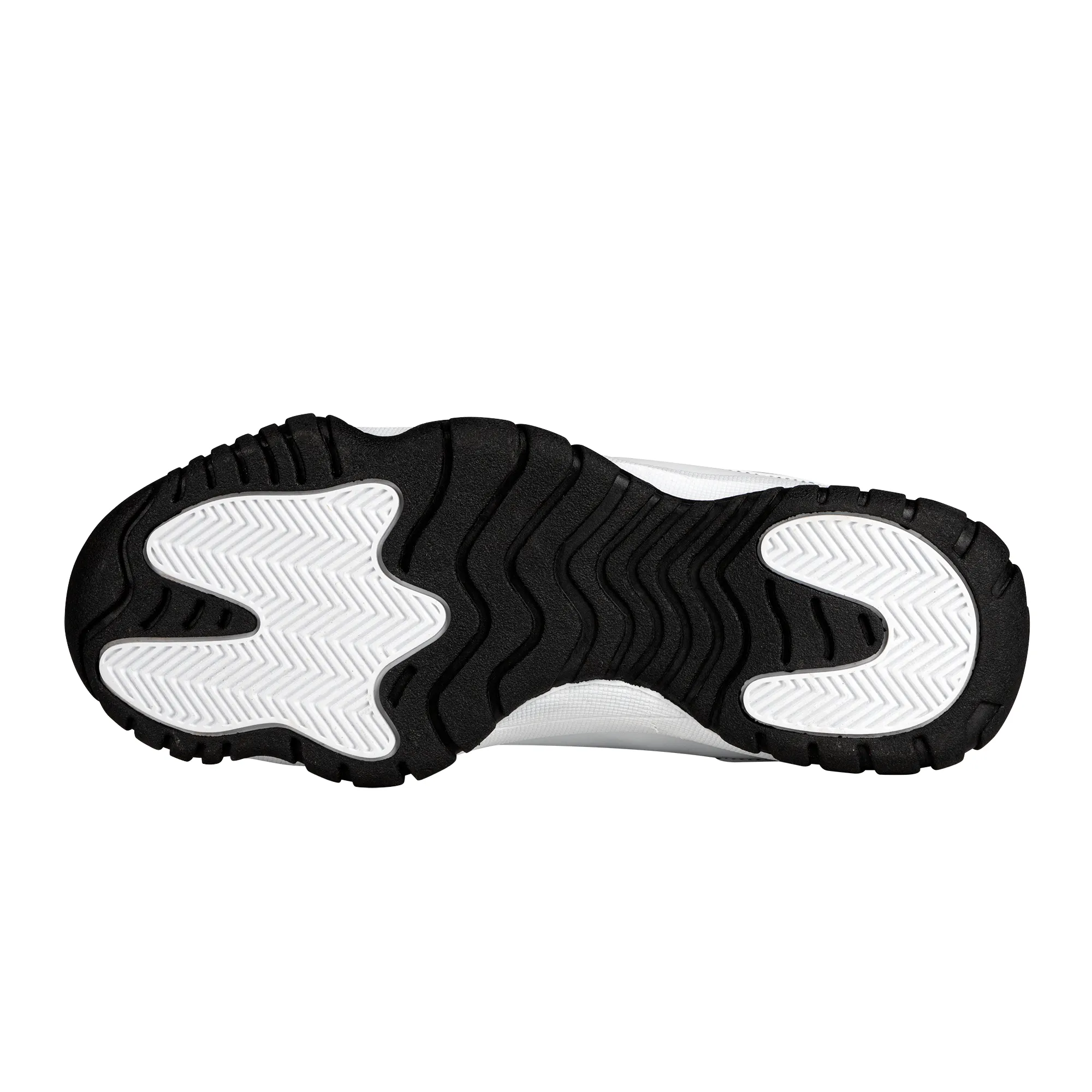 DONT  D4X White  logo,, Black,White, Grey  Design & Black High Top Air Retro Sneakers - White