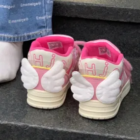 JOSKAA 2024 kawaii Angel Wings Sneakers Shoes - Kimi