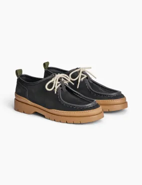 KLEMAN   FORÉT DERBY SHOES - BLACK