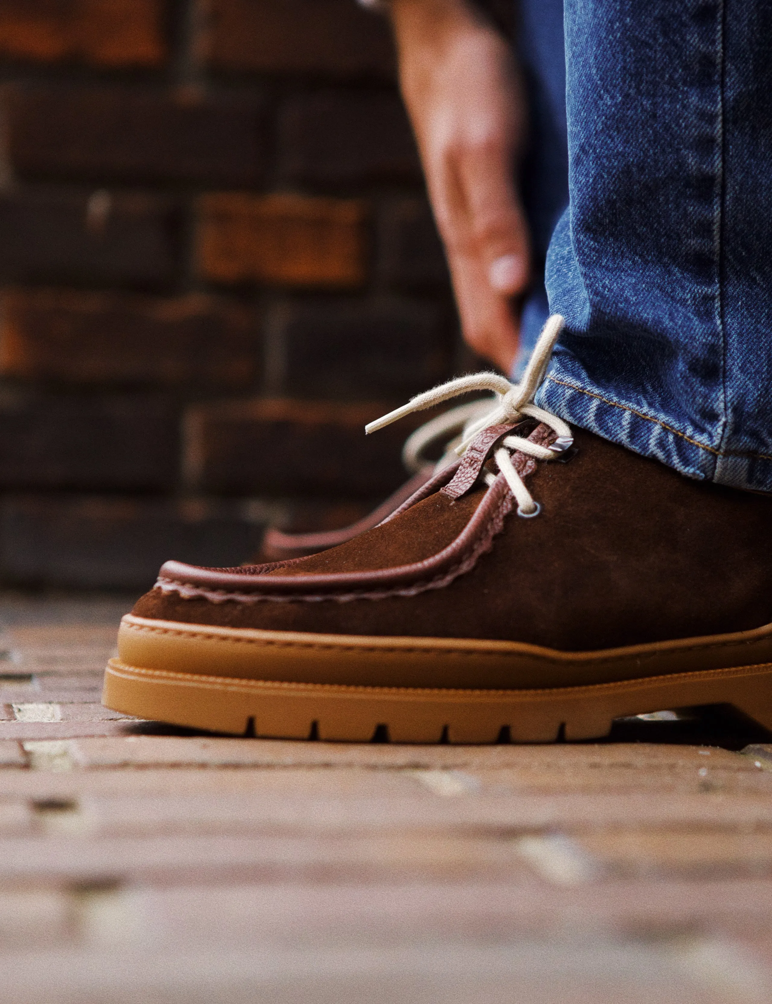 KLEMAN   FORÉT DERBY SHOES - BROWN