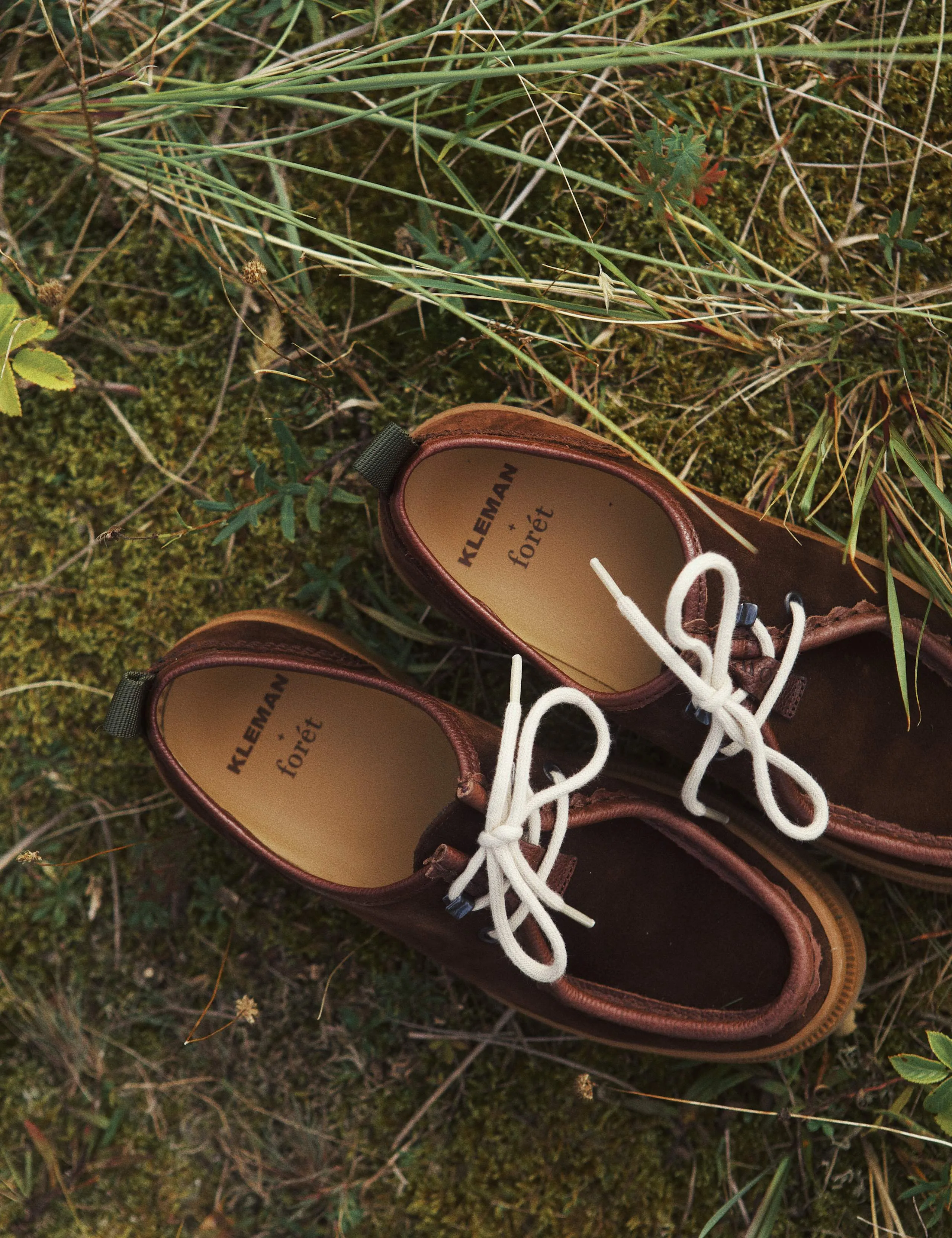 KLEMAN   FORÉT DERBY SHOES - BROWN