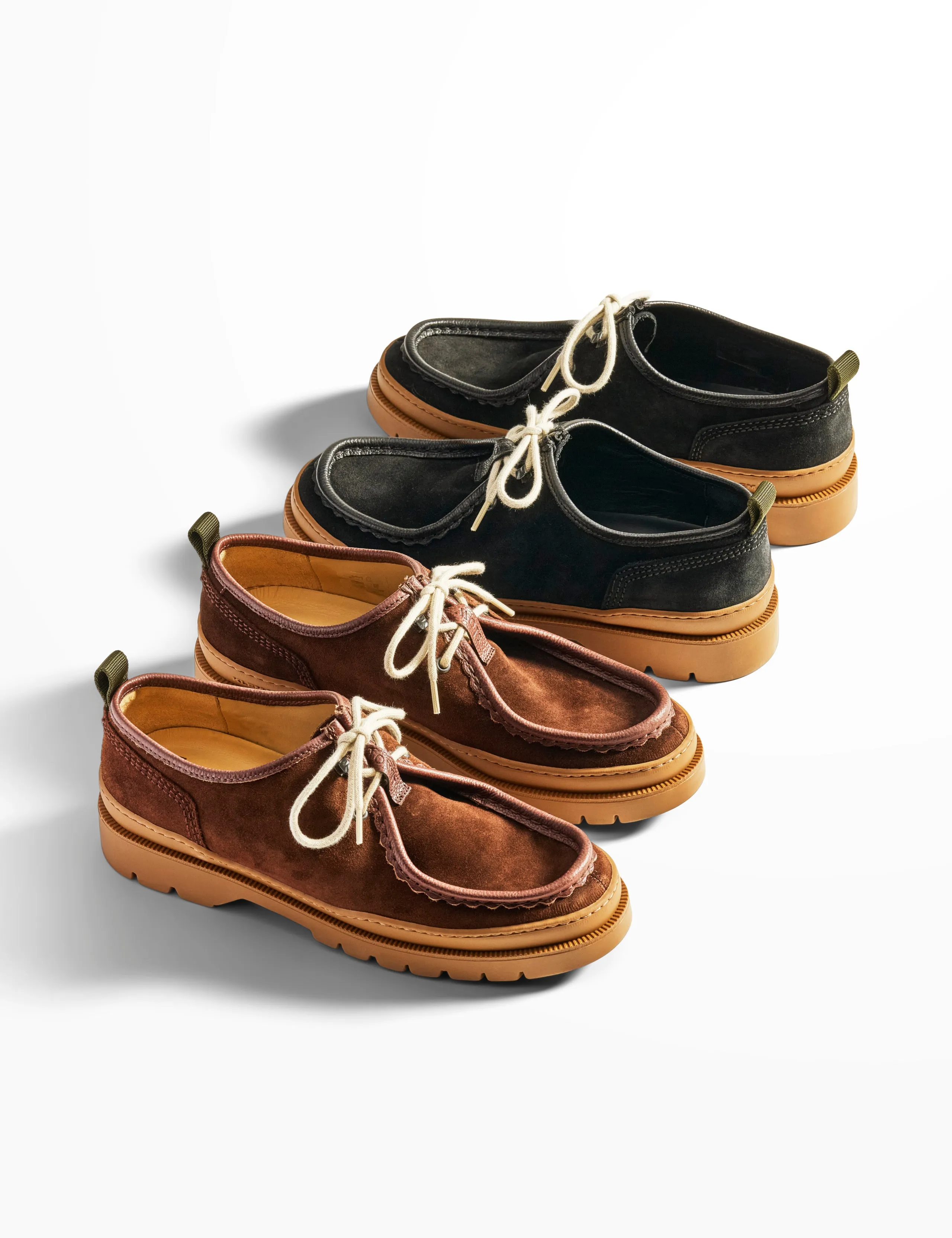 KLEMAN   FORÉT DERBY SHOES - BROWN