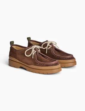 KLEMAN   FORÉT DERBY SHOES - BROWN