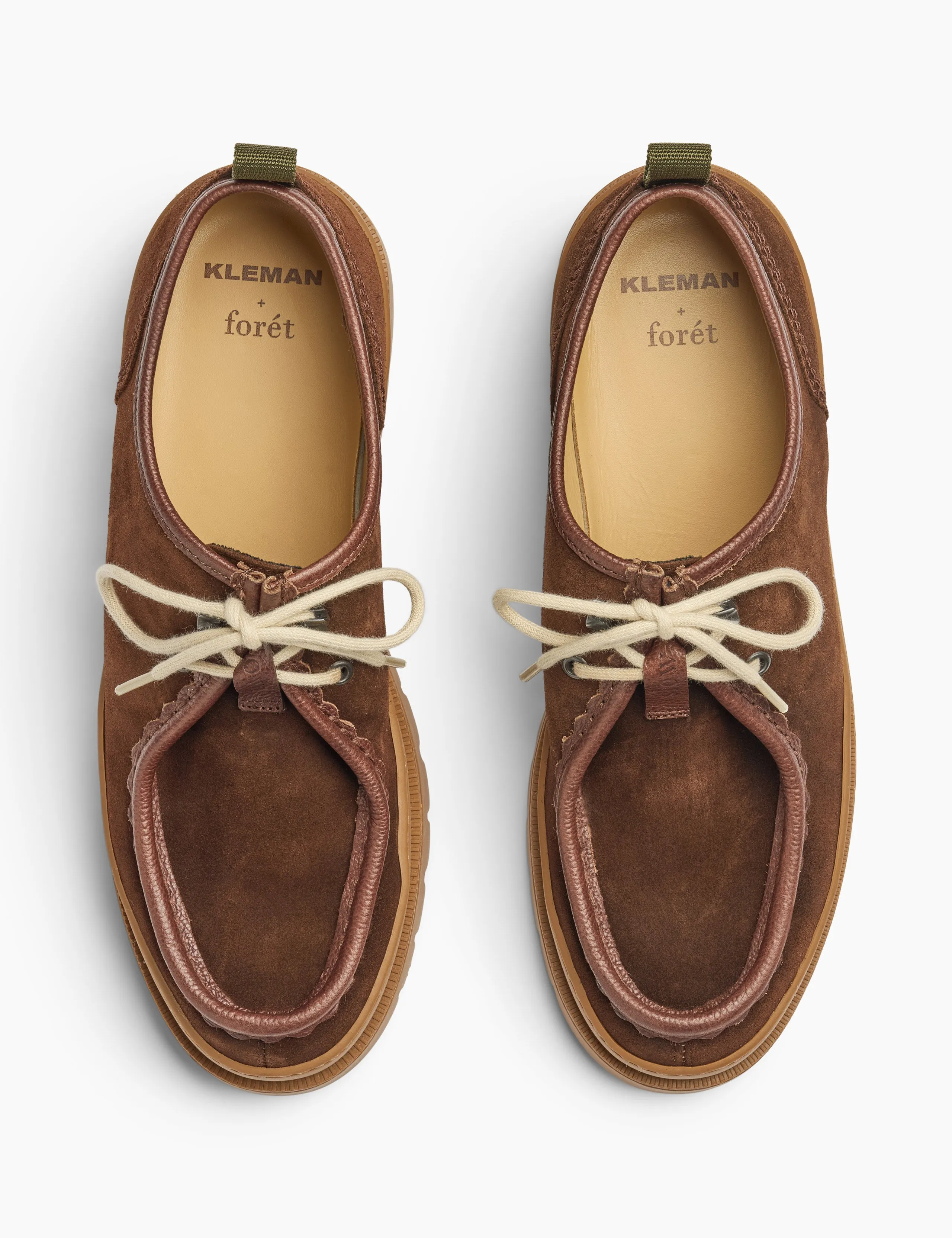 KLEMAN   FORÉT DERBY SHOES - BROWN