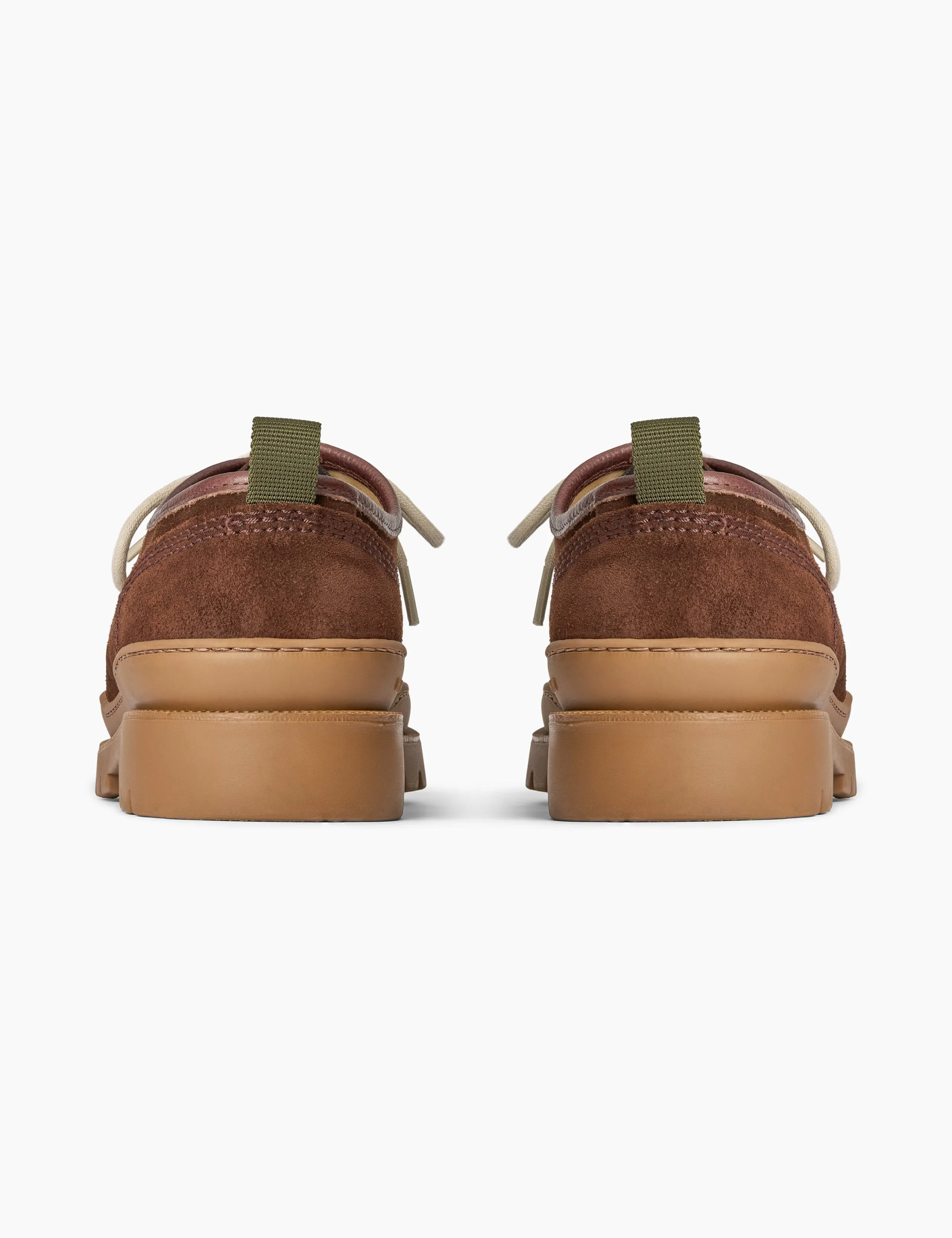 KLEMAN   FORÉT DERBY SHOES - BROWN