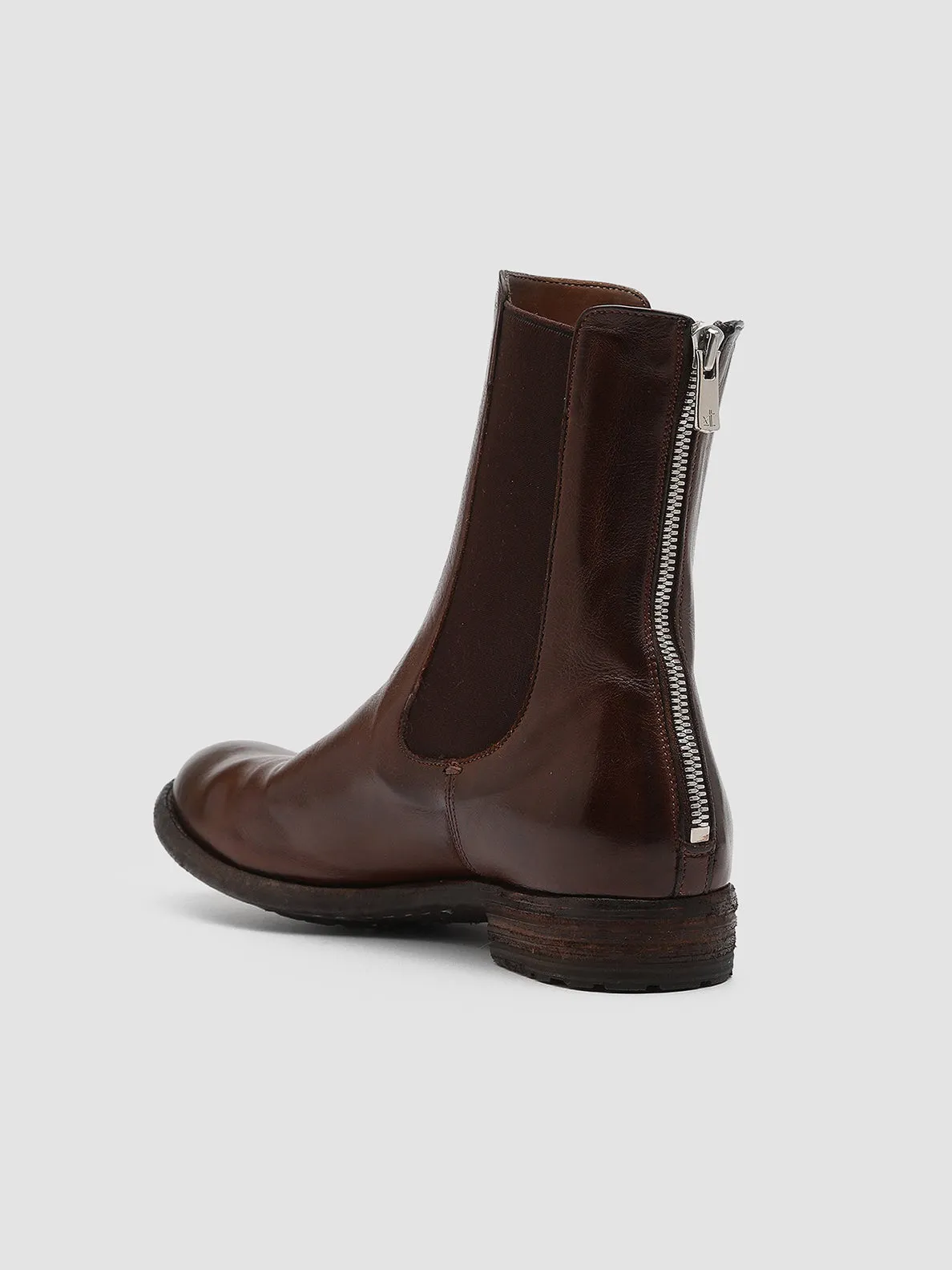LEXIKON 073 - Brown  Leather Chelsea Boots
