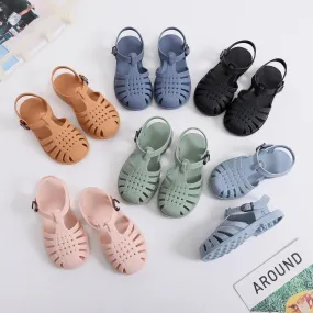 Matte Kids Jelly Shoes