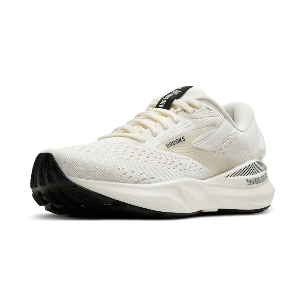 Men's Adrenaline GTS 24 Running Shoe - Coconut/Black/White Sand - Regular (D)