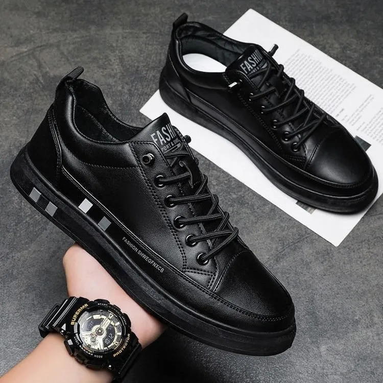 Men's Casual Versatile Genuine Leather Shoes