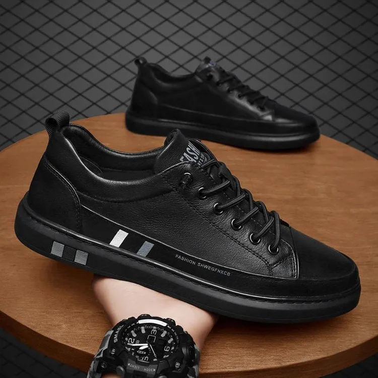 Men's Casual Versatile Genuine Leather Shoes
