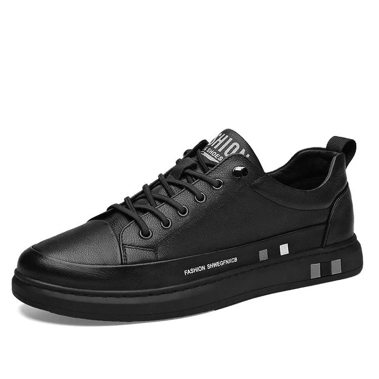 Men's Casual Versatile Genuine Leather Shoes