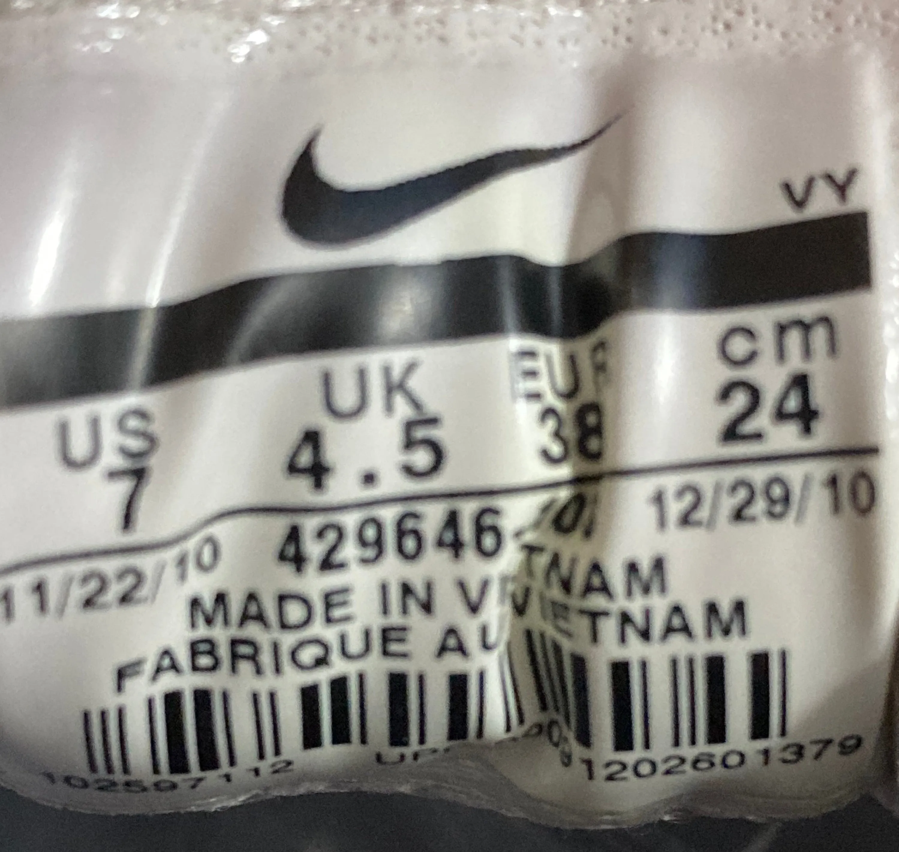 NIKE AIR MAX RUN LITE  2 Women Size 7 Running Training Shoes Sneakers Silver 429646-103