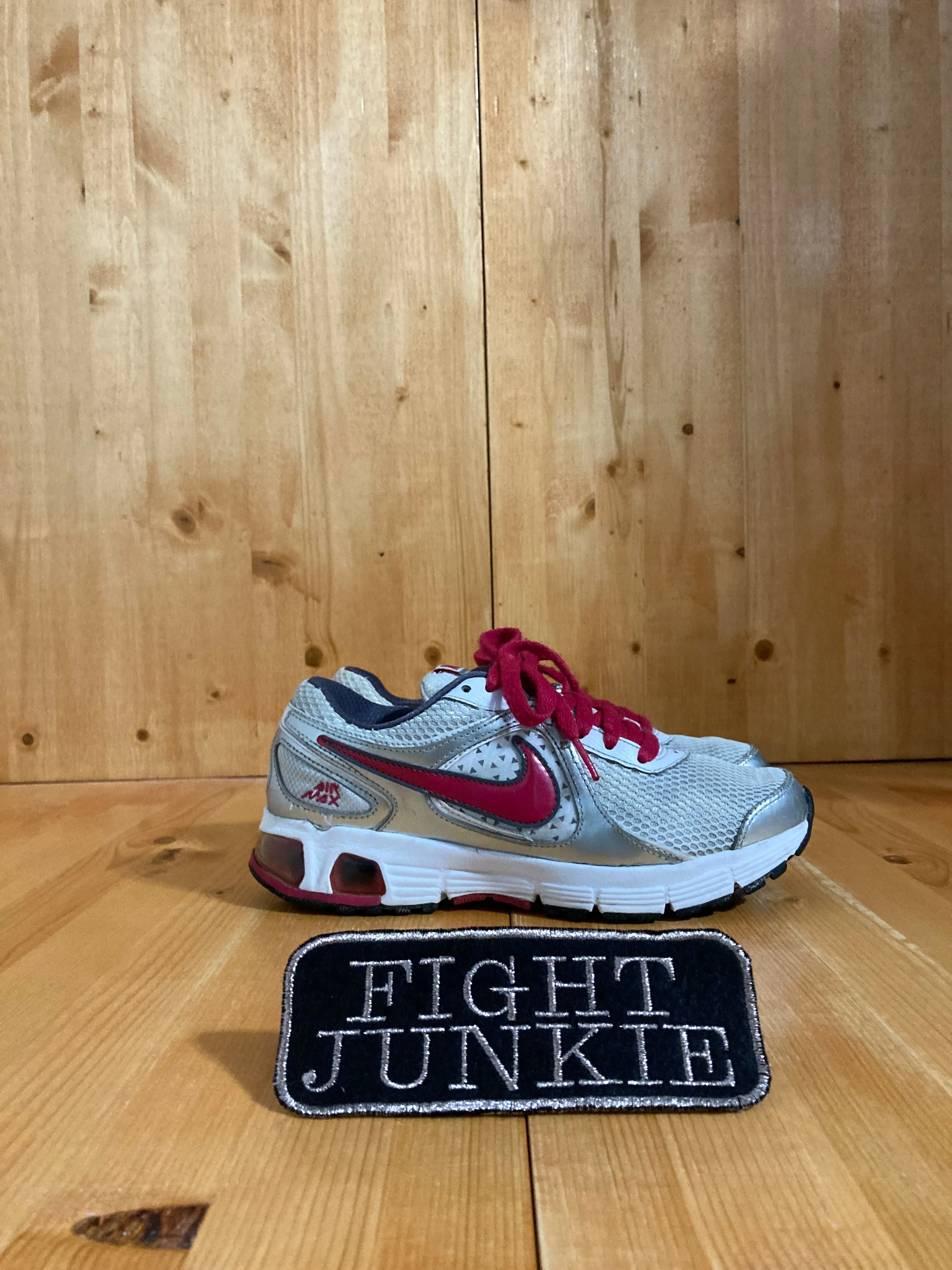 NIKE AIR MAX RUN LITE  2 Women Size 7 Running Training Shoes Sneakers Silver 429646-103