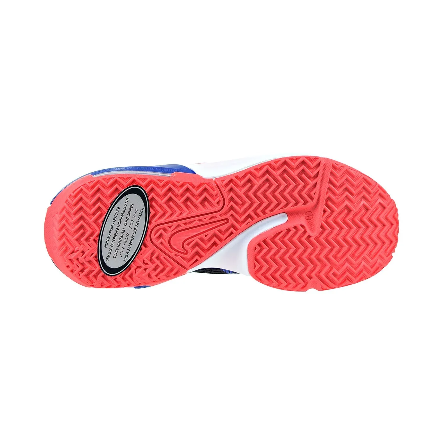 Nike Lebron Witness 6 (GS) Big Kids' Shoes Black-Siren Red-Deep Royal Blue