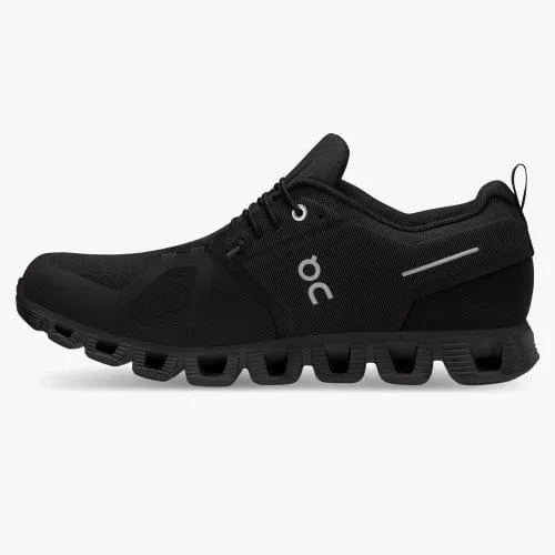 On Cloud Men's Cloud 5 Waterproof Running Shoes- All Black