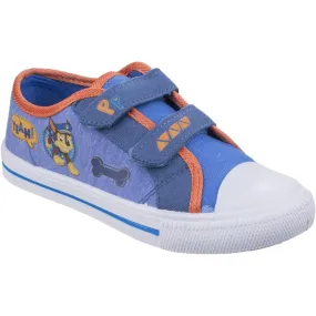 Paw Patrol Chase  Touch Fastening Canvas Shoe