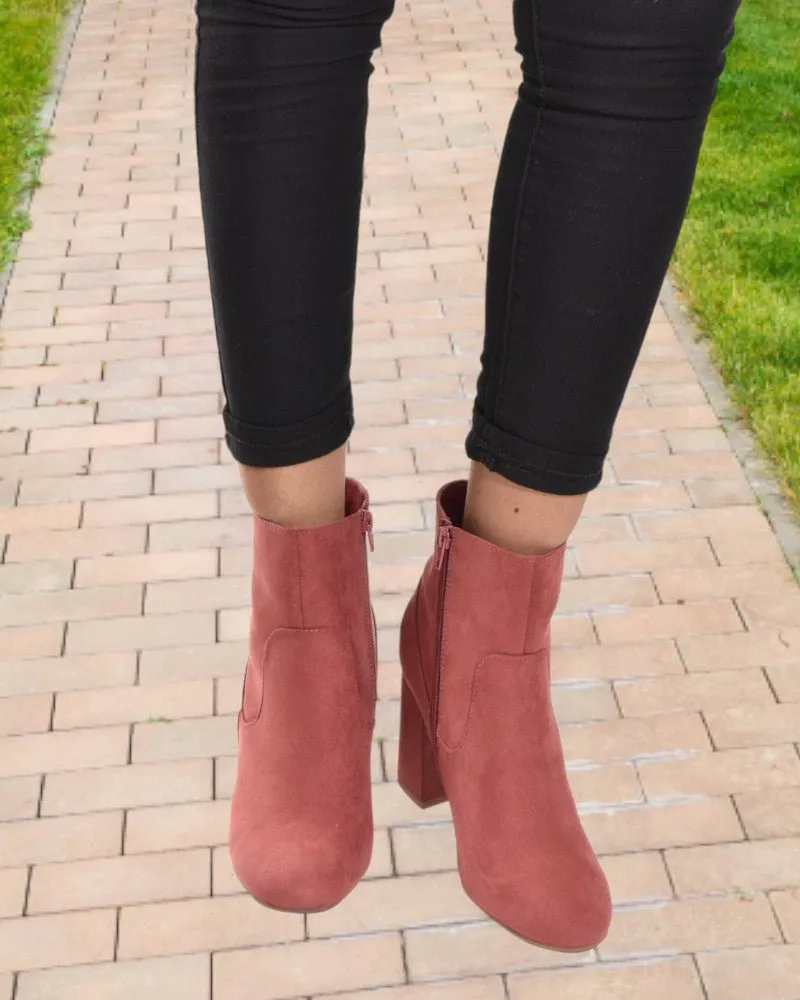 Raea Cedar Wood Boots