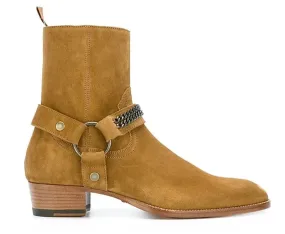 Ring Chain Casual Boots