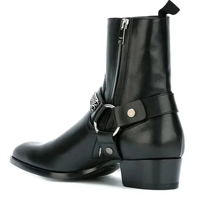Ring Chain Casual Boots