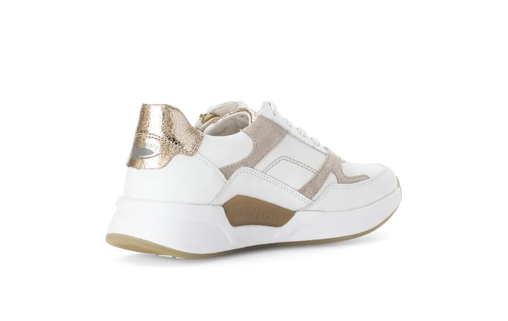 Rolling Soft  White Trainer|6695852