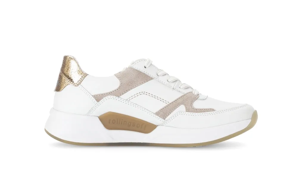 Rolling Soft  White Trainer|6695852